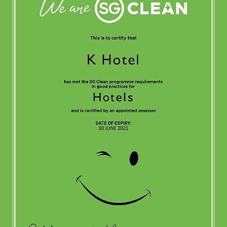 סינגפור K Hotel מראה חיצוני תמונה