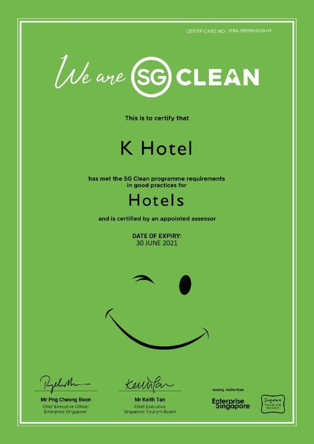 סינגפור K Hotel מראה חיצוני תמונה